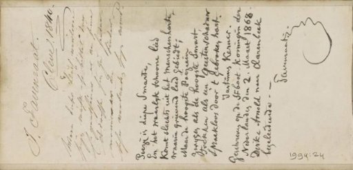 Notes and poem
