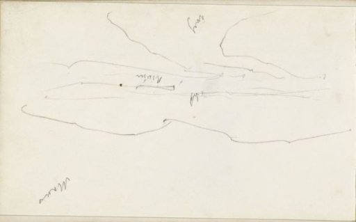 Mountain Landscape with a Road Along the Meuse