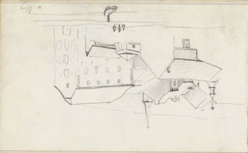 View of a City, Possibly Metz