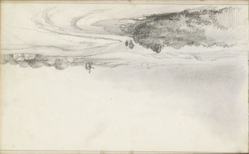 Landscape with a Mill and Figures on a Country Road