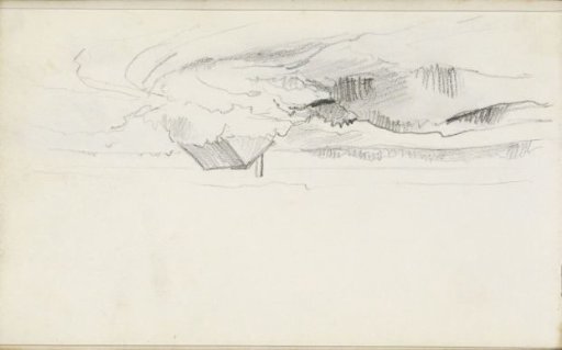 House in a Hill Landscape
