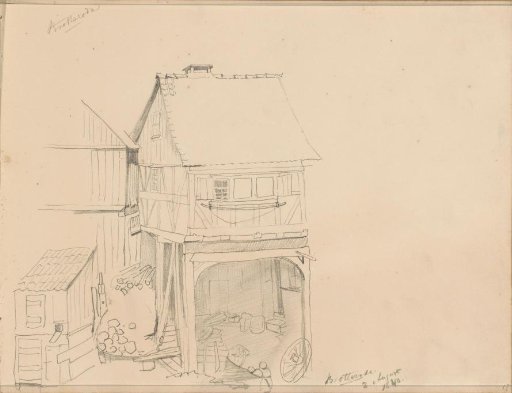 House with a workshop in Brotterode