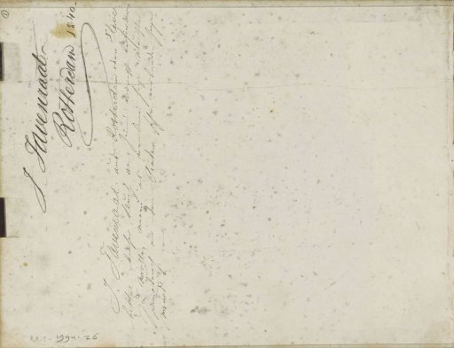 Signature and Notes