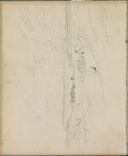 Hilly Landscape with a House