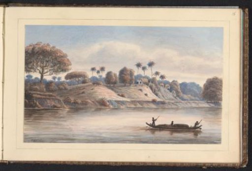 Post Victoria seen from the Suriname River