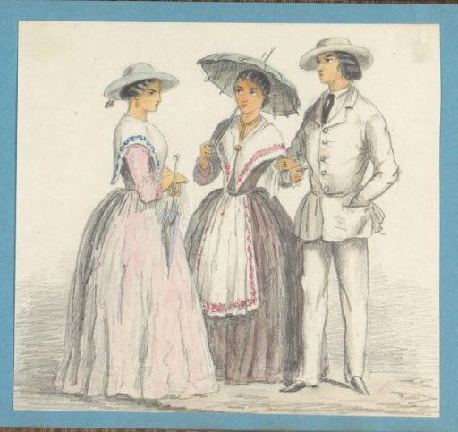 A married couple and a young woman