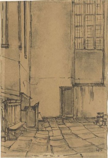 Part of the interior of the church in Hoorn