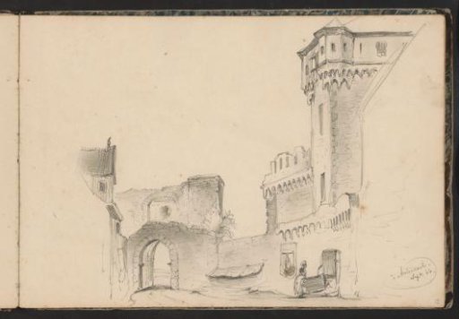Street with a Gate in Andernach