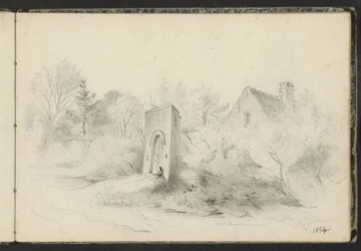 Landscape near Antwerp with a Figure at an Entrance Gate