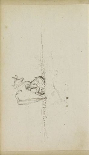 Milkmaid Milking a Cow