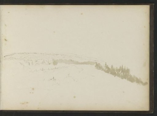 Mountain landscape in Bohemia