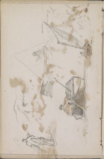 Figures in sailing and rowing boats