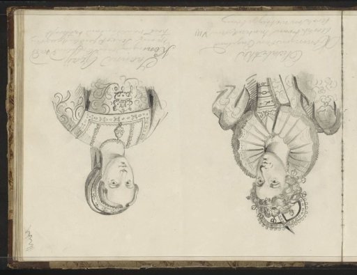 Portraits of Elizabeth I Tudor and Lady Jane Grey
