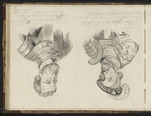 Portraits of Francis I of France and Emperor Charles V