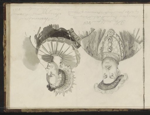 Portraits of Henry VIII and Catherine of Aragon