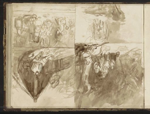 Landscapes and street scenes with figures