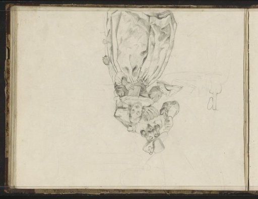 Woman reading a letter at a table