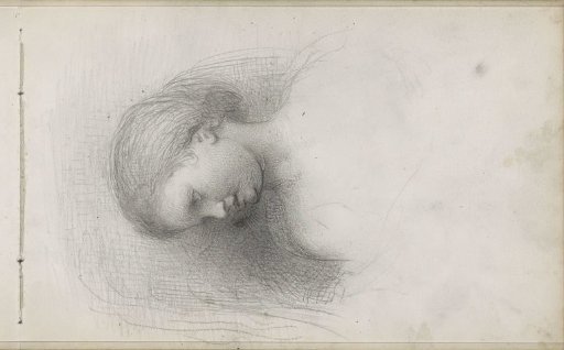 Head of a girl