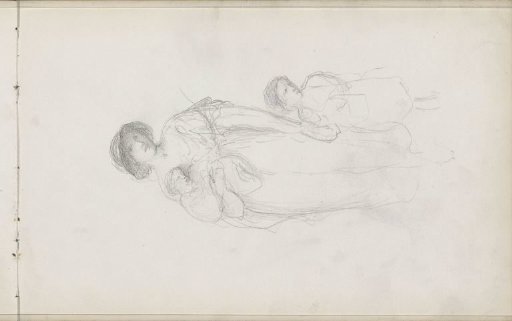 Mother with two children