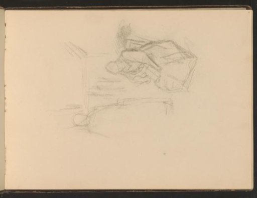 Seated Woman Doing Needlework