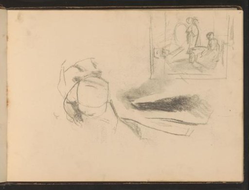 Two Figures in an Interior