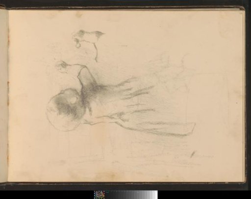 Standing Toddler, Seen from the Back