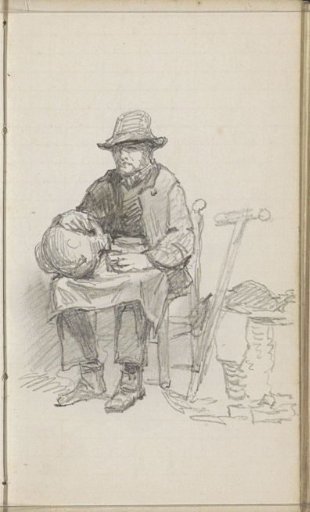 Seated Man with a Jug