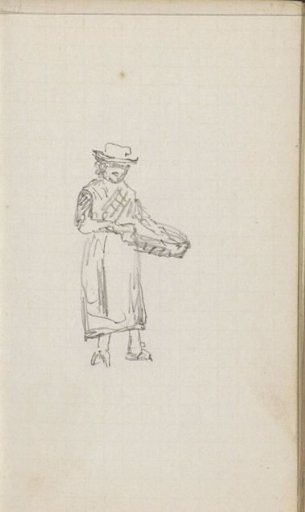 Standing Woman with a Basket