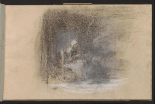 Working woman in an interior