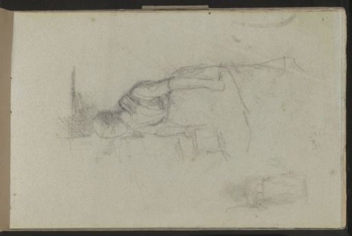 Woman by a cradle