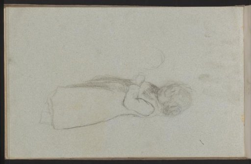 Girl, seen from the side