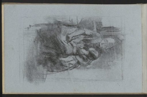 Mother with a child on her lap
