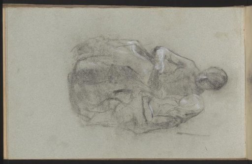Mother with a girl on her lap