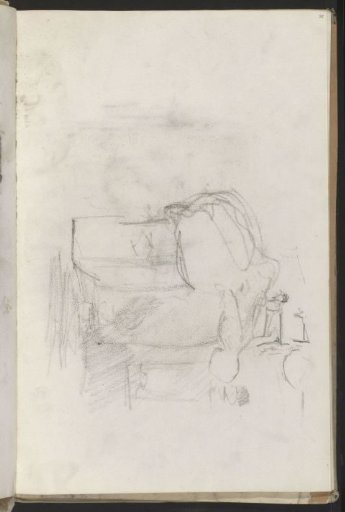 Seated woman in an interior