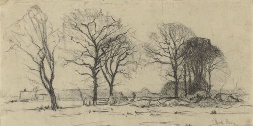 Landscape with trees