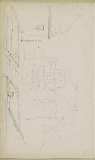 View of a Street, Possibly in Oudewater