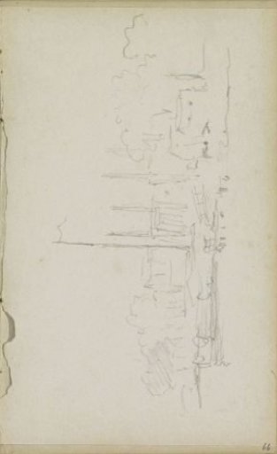 View of a Bridge Over a Canal