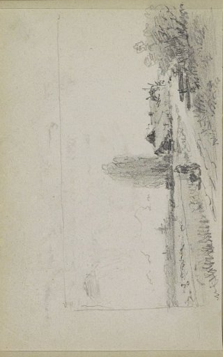 Landscape with a farmhouse