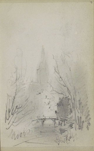 View of a church by the water