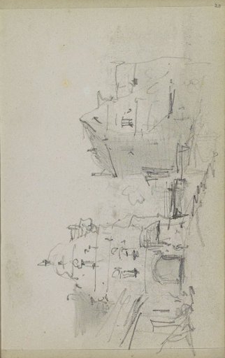 Buildings by the water