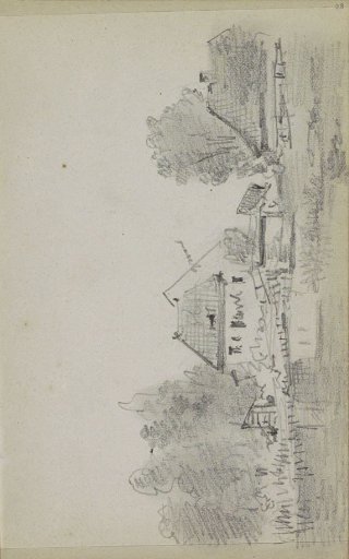View of buildings by the water