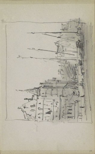 City View with Sailing Ships