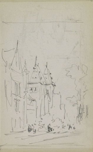 View of Buildings on a Street or Square