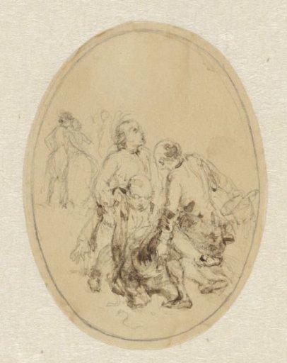 Unconscious Man Being Carried