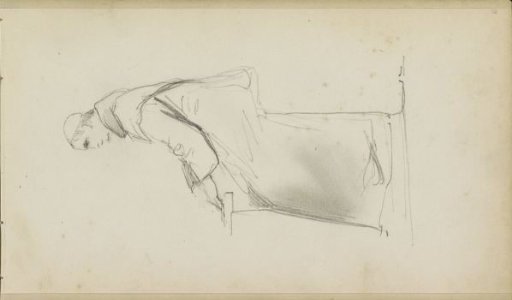 Monk playing the organ