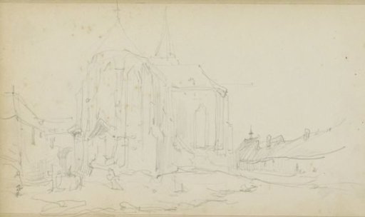 Church with two towers