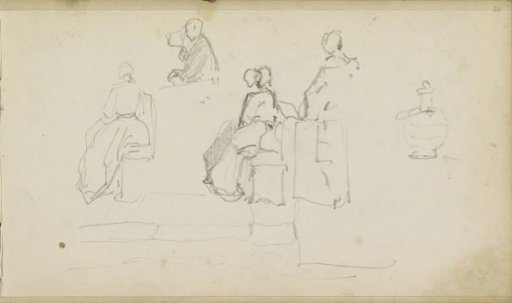 Men and Women Sitting on Church Benches