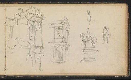 Statue of William of Orange in front of Paleis Noordeinde