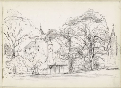 Muiderslot Among the Trees