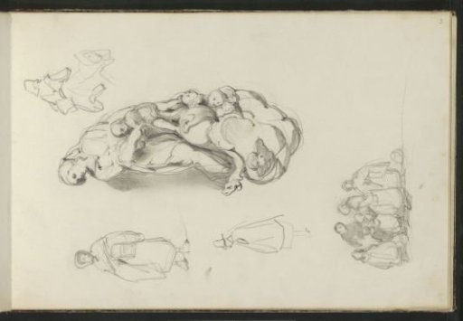 Mary and the Christ Child on a globe surrounded by angels